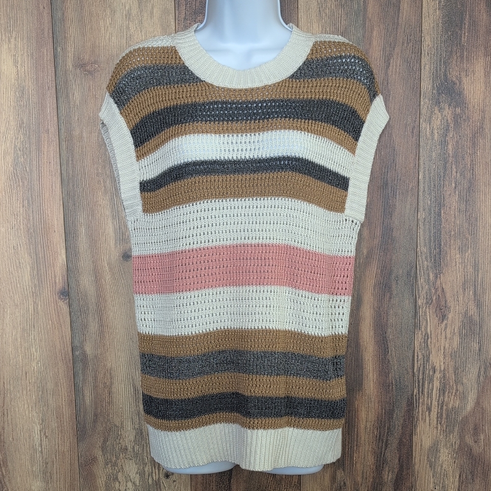 NWT Liam & Co Boutique Women's Sweater Vest S                       M404